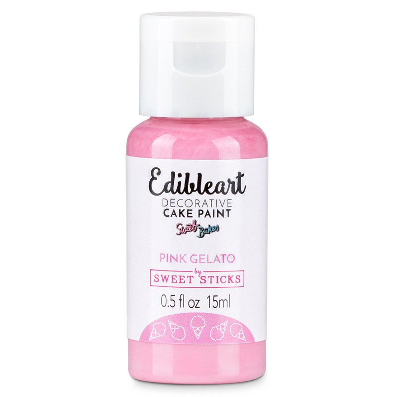 Pink Gelato Edible Paint 15ml