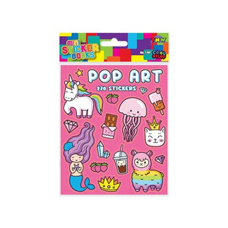 Mini Sticker Books - Pop Art 2