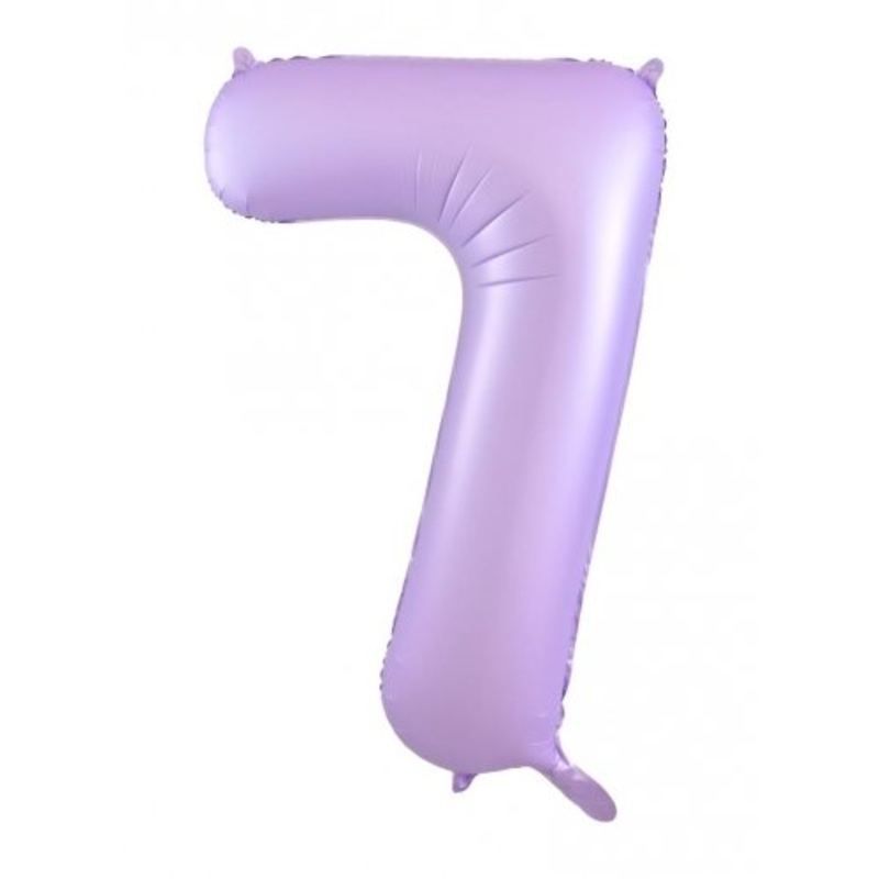 Pastel Lilac 7 Foil Balloon 86cm