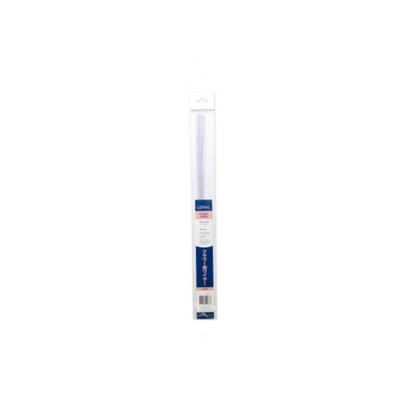 White Floral Wire 30g