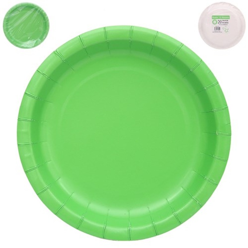 20 18CM PLATES-SHAMROCK