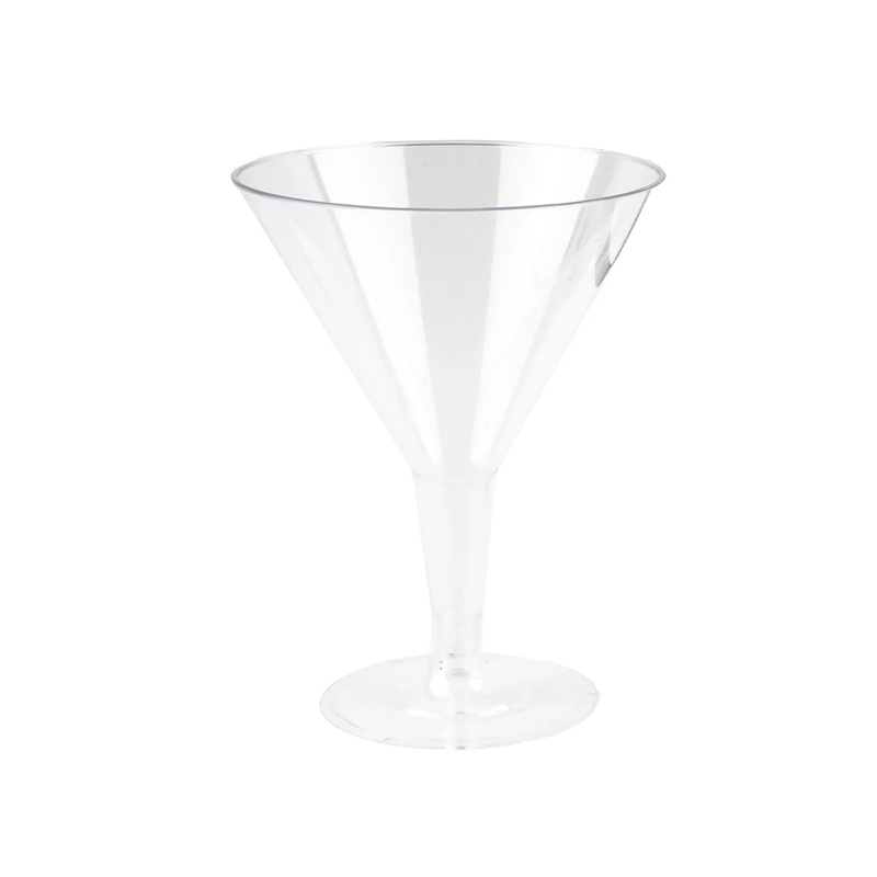 250ml Reusable Cocktail Glass Pk6