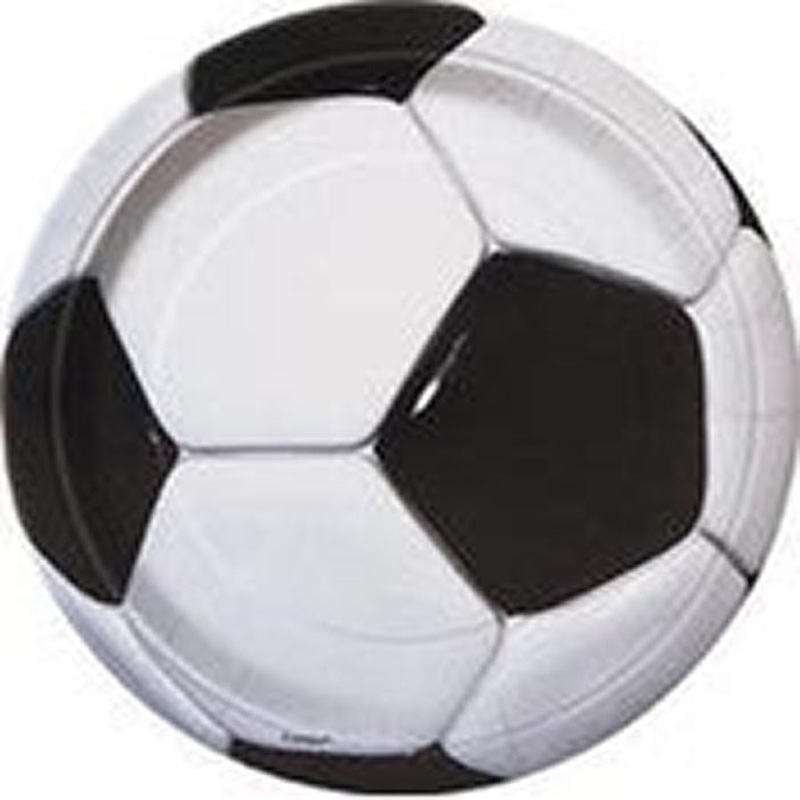 3D SOCCER 8 x 7" PLATES