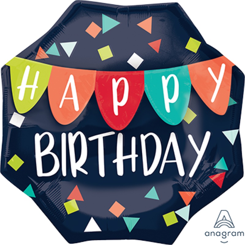 Multi-Balloon Reason To Celebrate Happy Birthday