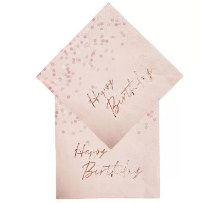 Pink HB Napkins