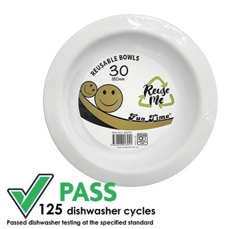 180MM REUSABLE BOWL PK30