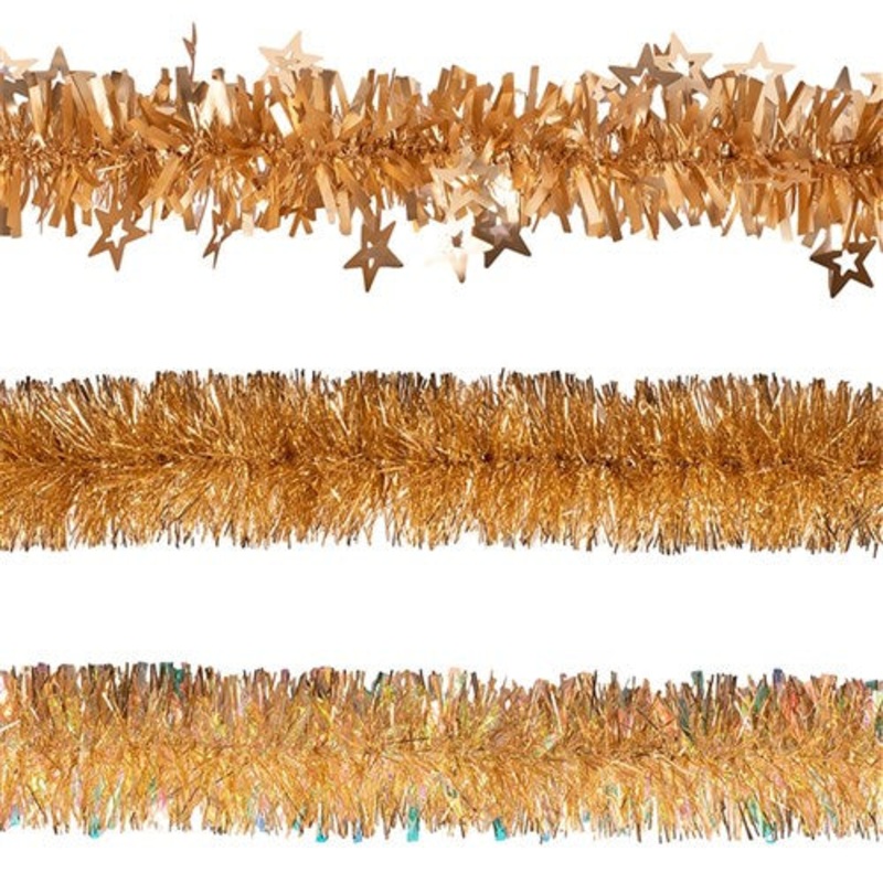 3A - 2M CHAMPAGNE TINSEL