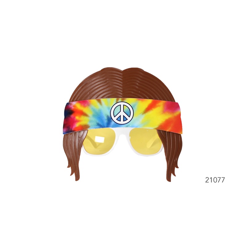 Party Glasses Hippie man