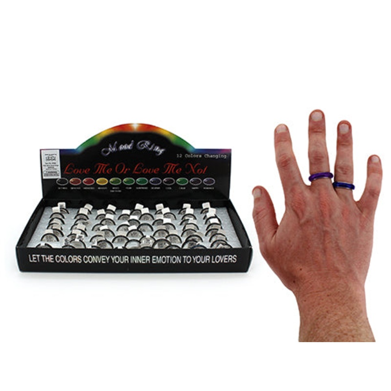 RINGS - PLAIN BAND MOOD RINGS Made in Taiwan