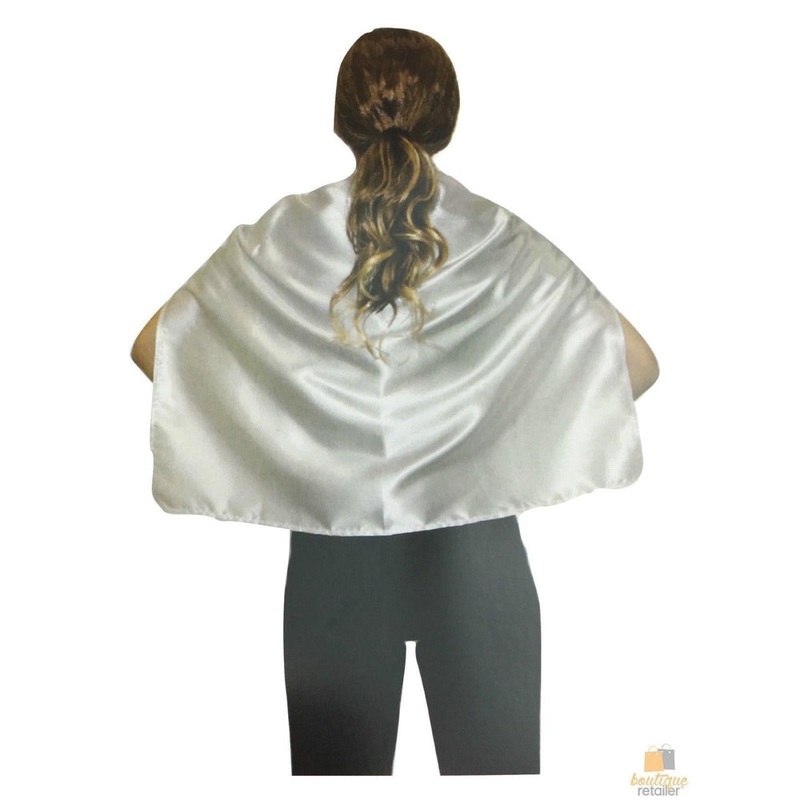 SHORT CAPE CHILD - WHITE