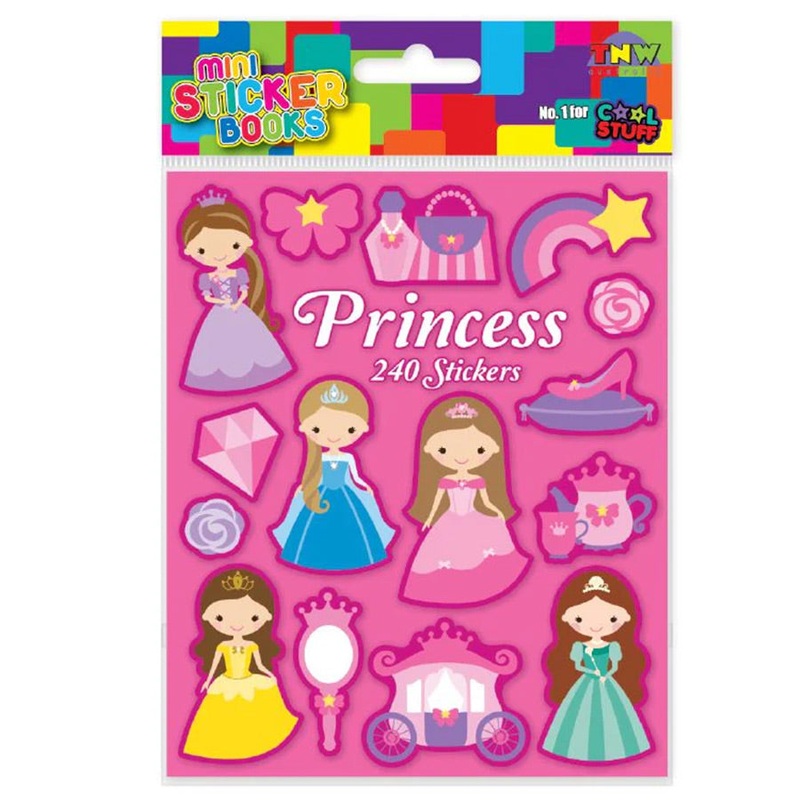 MINI STICKER BOOKS - PRINCESS 2
