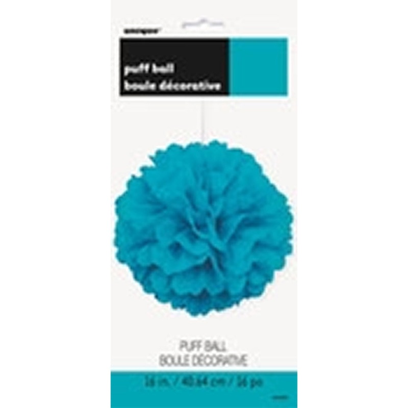 PUFF DECOR 40cm-CARIBBEAN TEAL