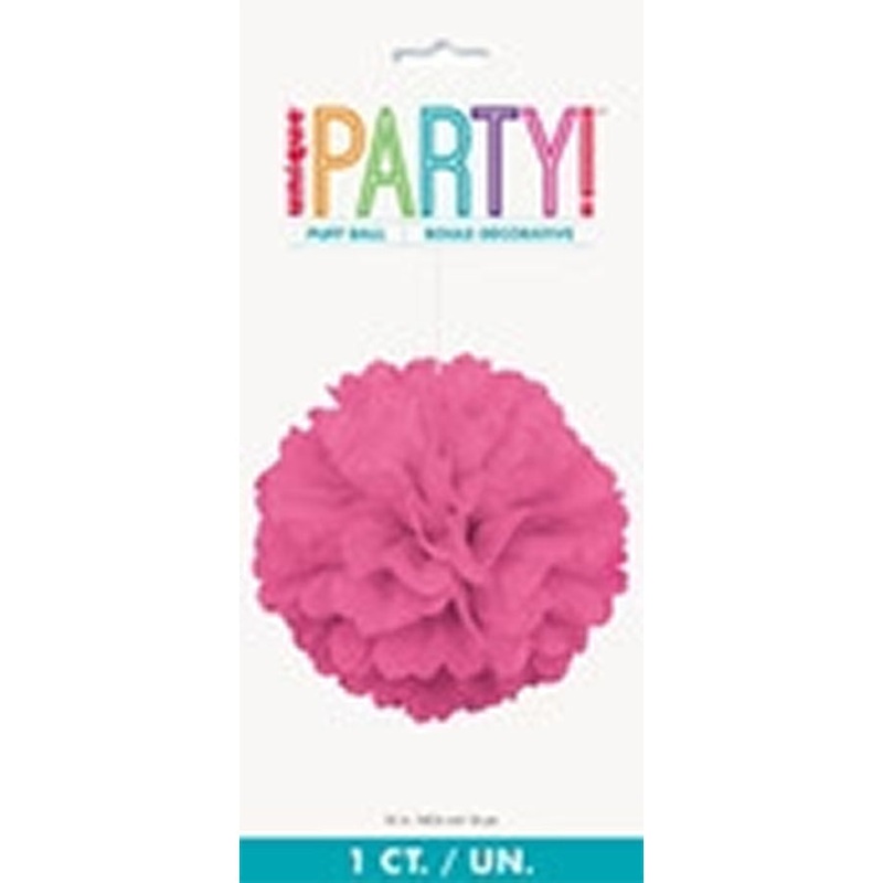 PUFF DECOR 40cm - HOT PINK