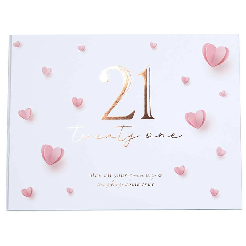 21ST HEART GUEST BOOK