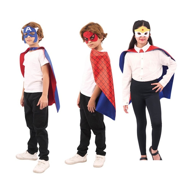 3A Superhero Mask & 69CM Cape