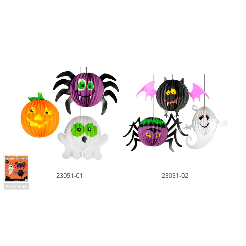 3D Halloween decorations Bat Spider Ghost