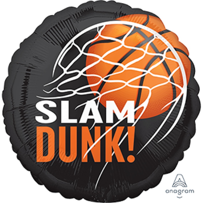 45cm Standard HX Nothin' But Net Slam Dunk Basketball