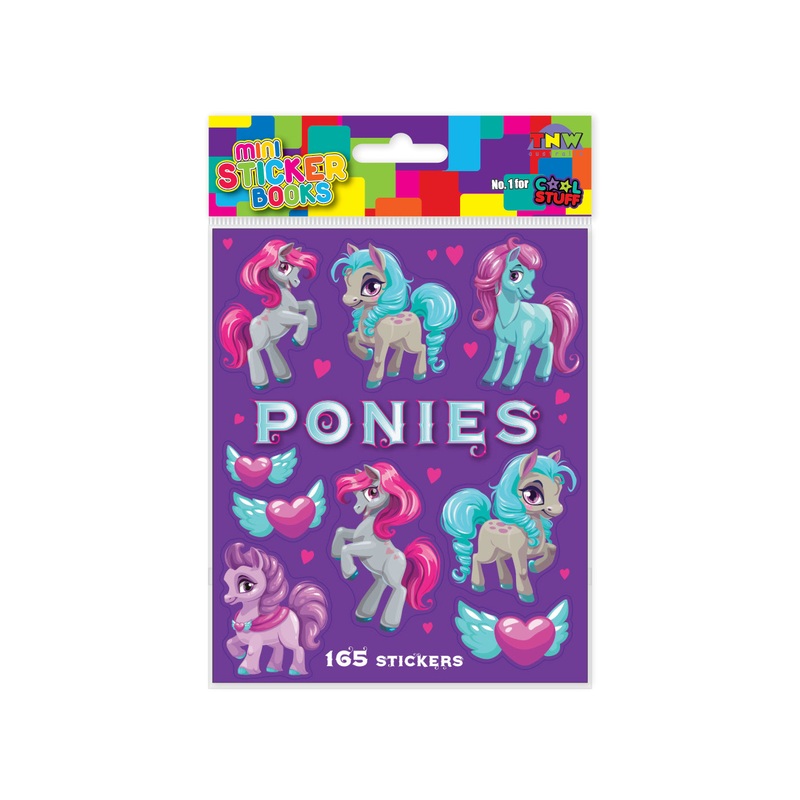 MINI STICKER BOOKS - PONIES