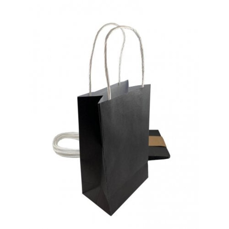 PARTYBAG PAPER BLACK PK5