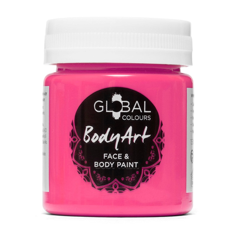 Pink Glitter - 45ml Face & BodyArt Gel
