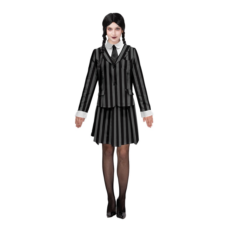 ADULT UNIFORM , JACKET, SKIRT , COLLAR W/ TIE
