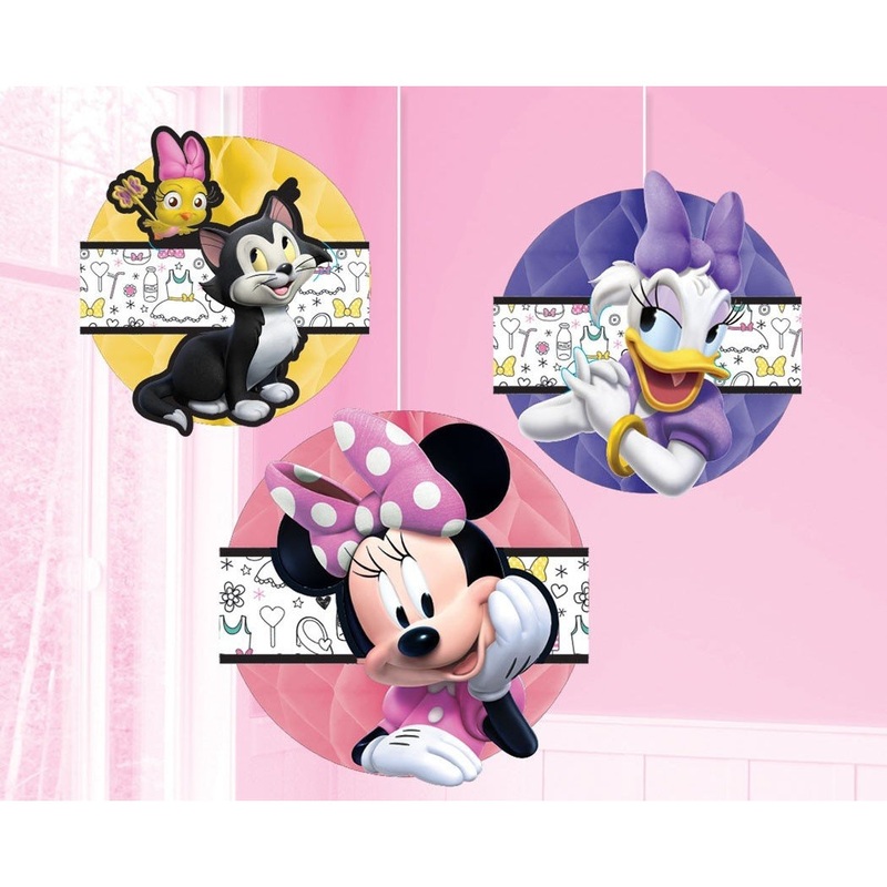 Minnie Happy Helpers Honeycomb Deco