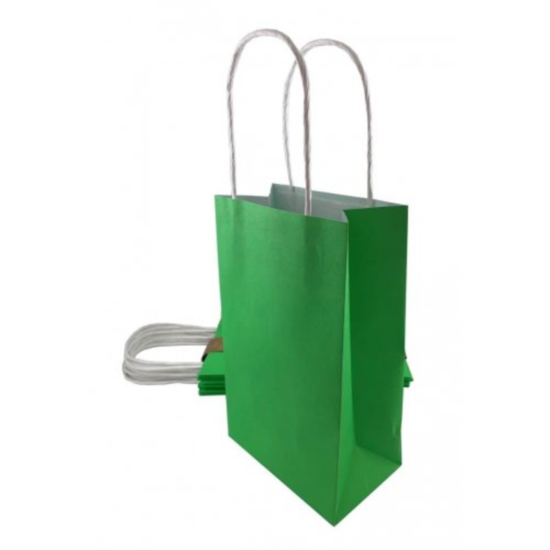 PARTYBAG PAPER LIME PK5
