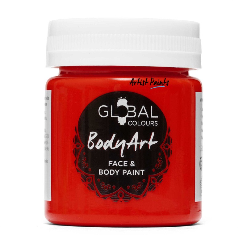 Red Glitter - 45ml Face & BodyArt Gel