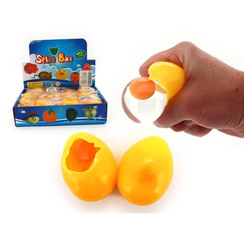 WATER SQUEEZE & SPLATTER CHICKEN EGG - 7CM