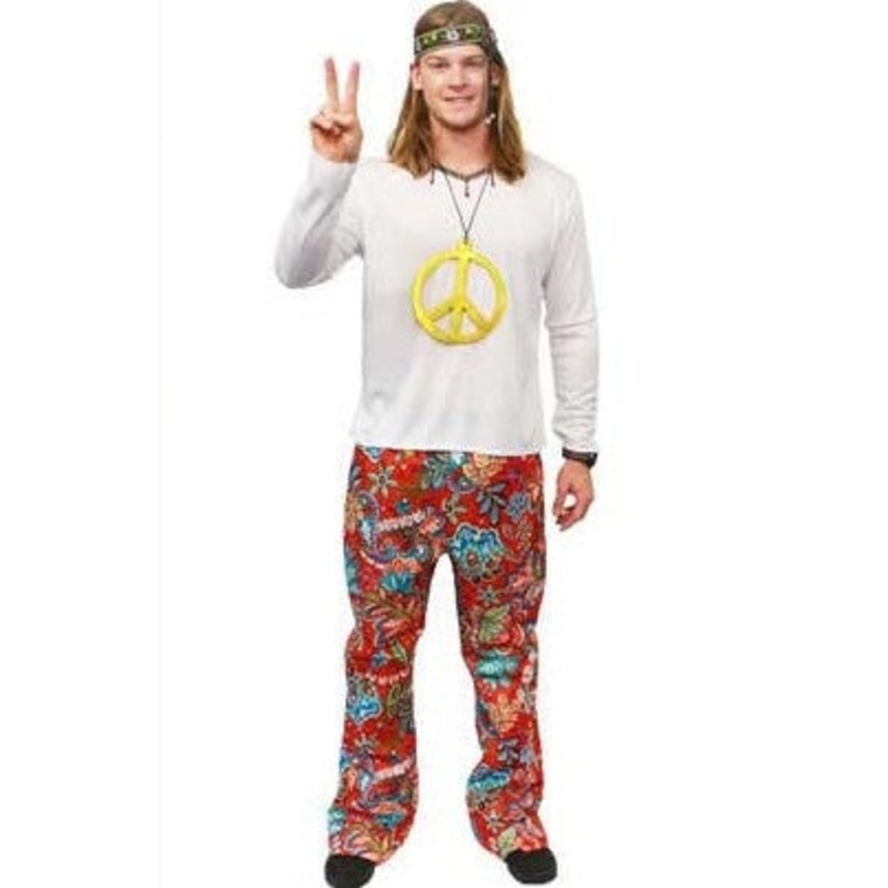 Woodstock Hippie Medium(pants & shirt)