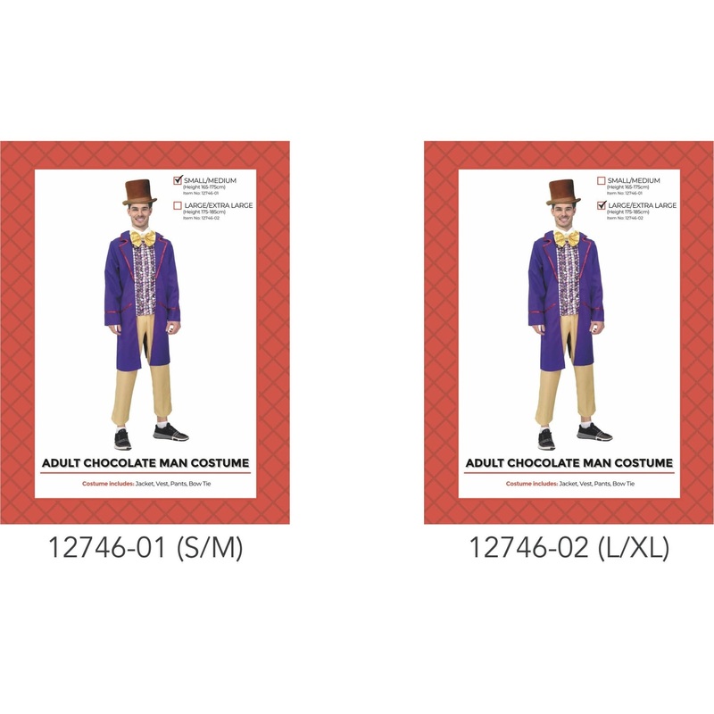 Adult ChocolatierCostume L/XL