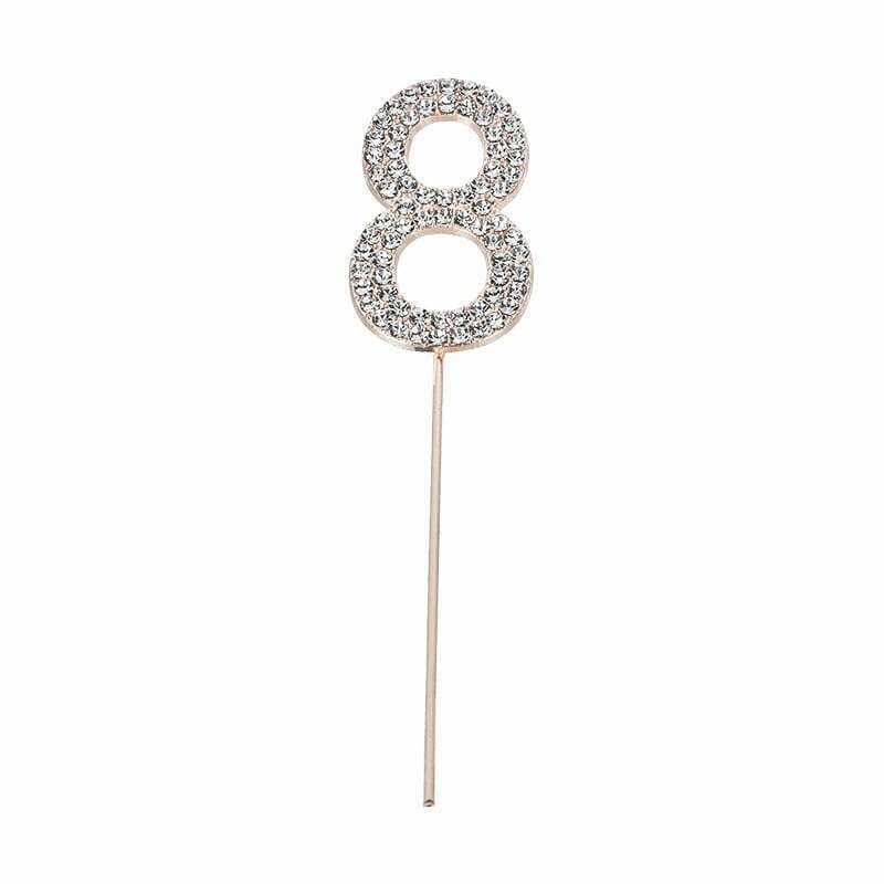 Rose Gold Cake Topper - 8
