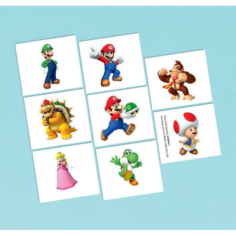 Super Mario Bros Tattoo Fav