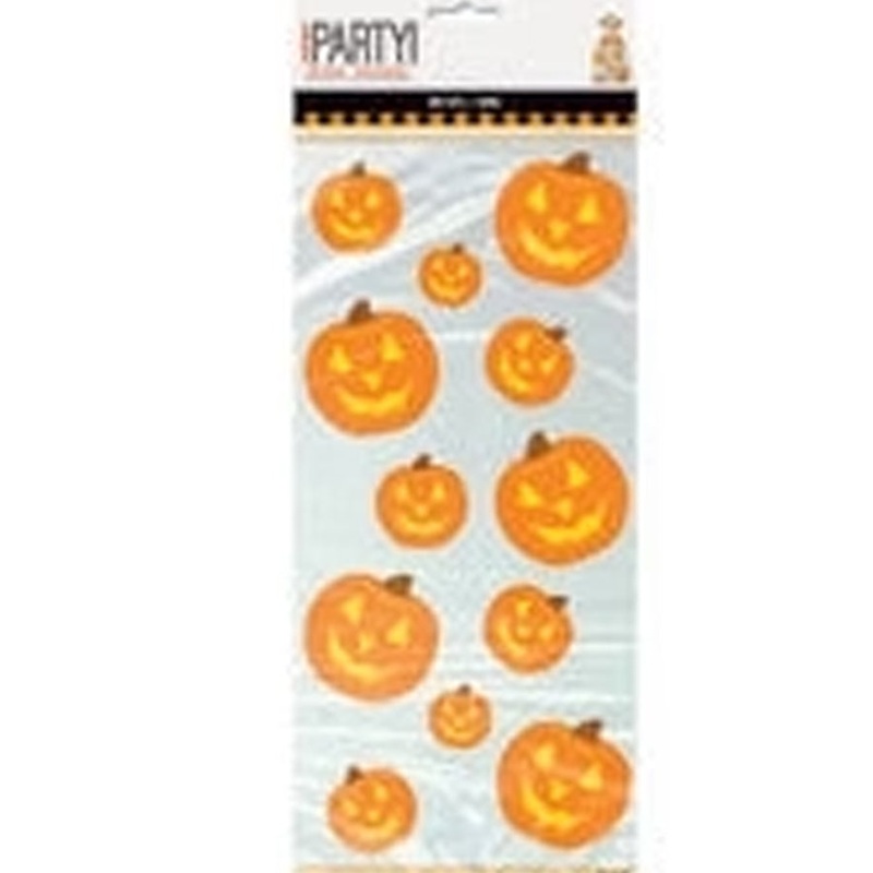 20 PUMPKIN GLOW CELLO BAGS