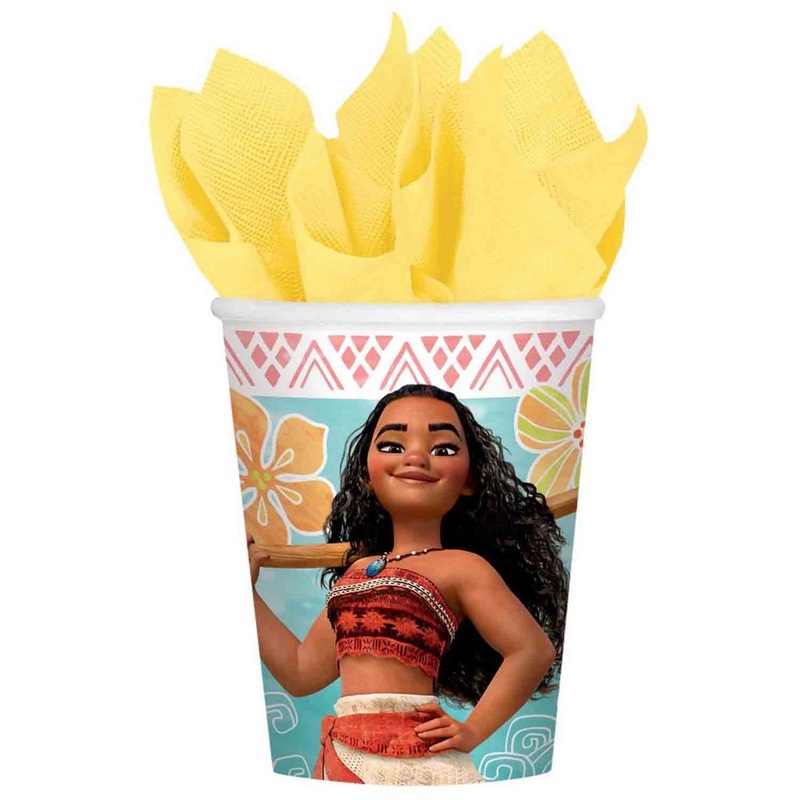 Moana 266ml Cups PK8