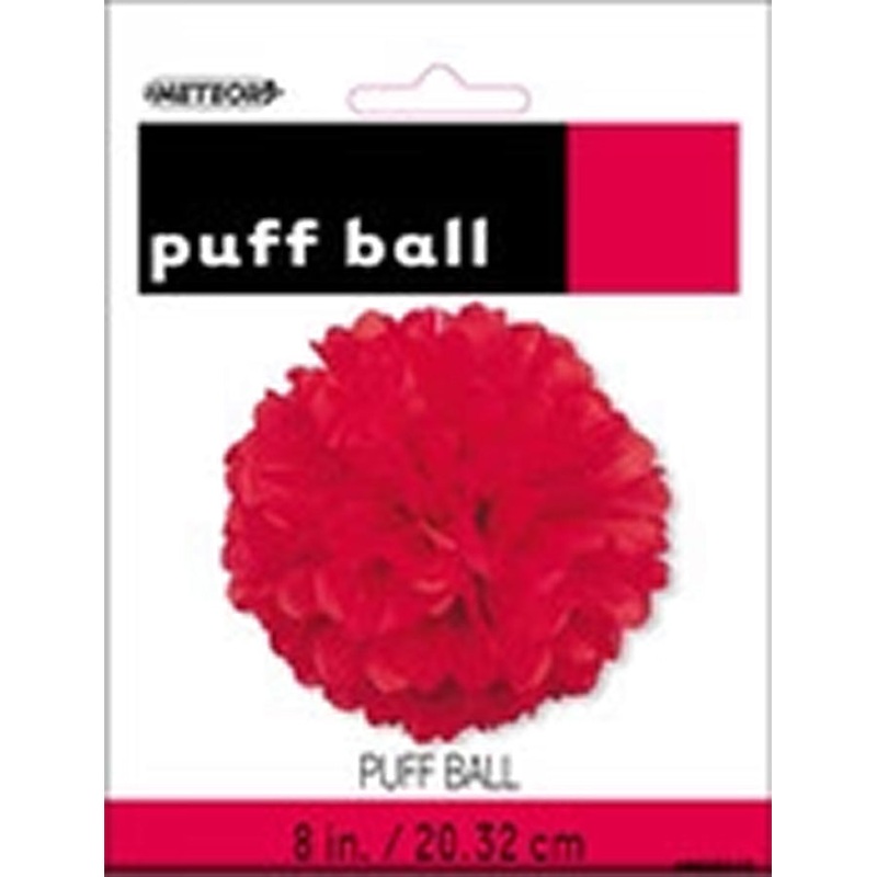 PUFF DECOR 20cm - RED