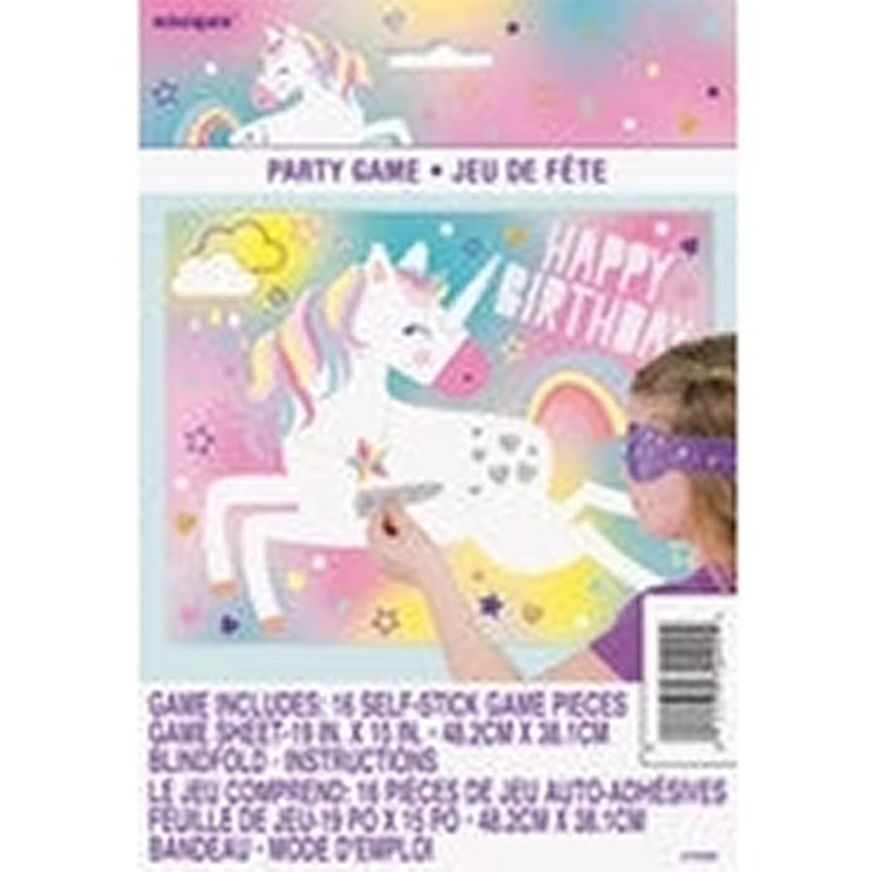 UNICORN BLINDFOLD GAME