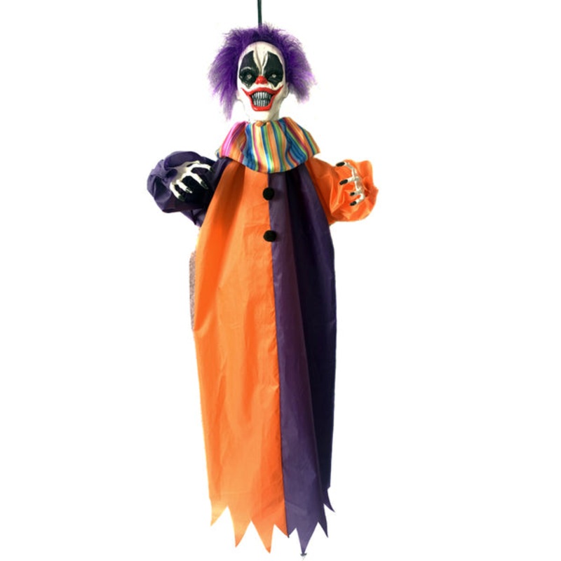110 CM ANIMATED CLOWN