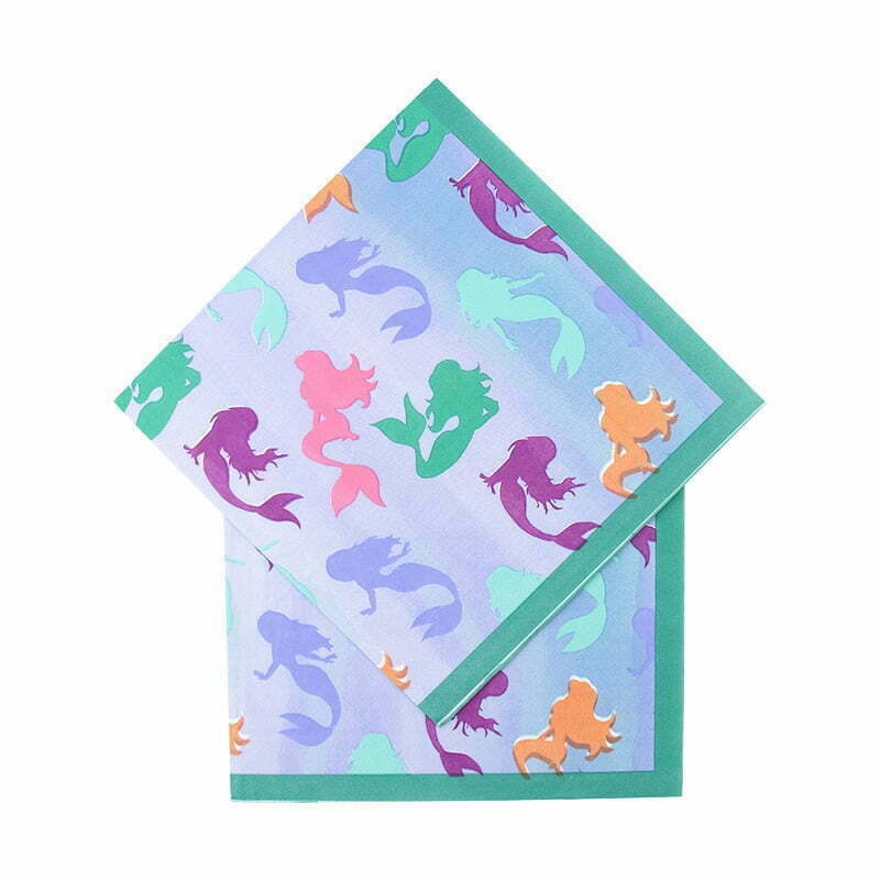 20 Mermaid Napkin