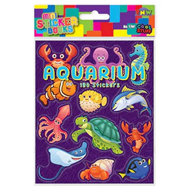 MINI STICKER BOOKS - AQUARIUM 2