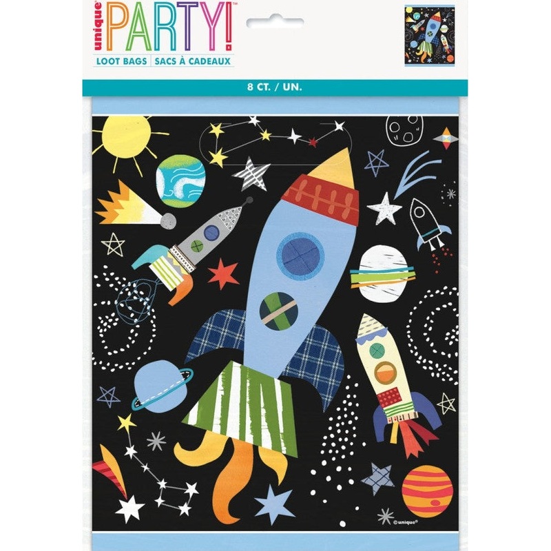 Outer Space 8 Loot Bags