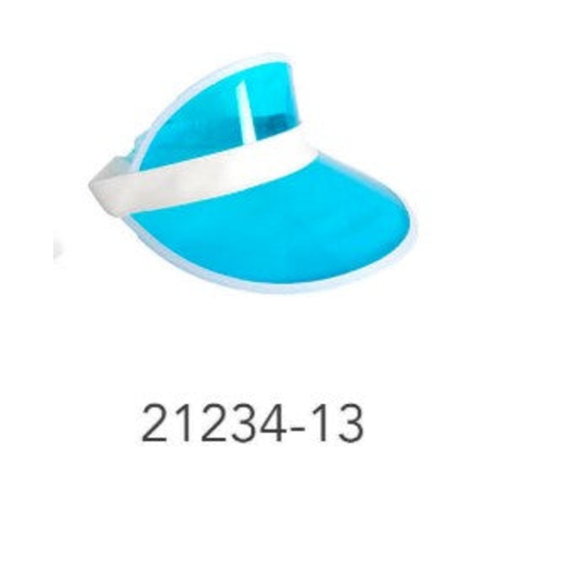 Perspex Visor White Rim