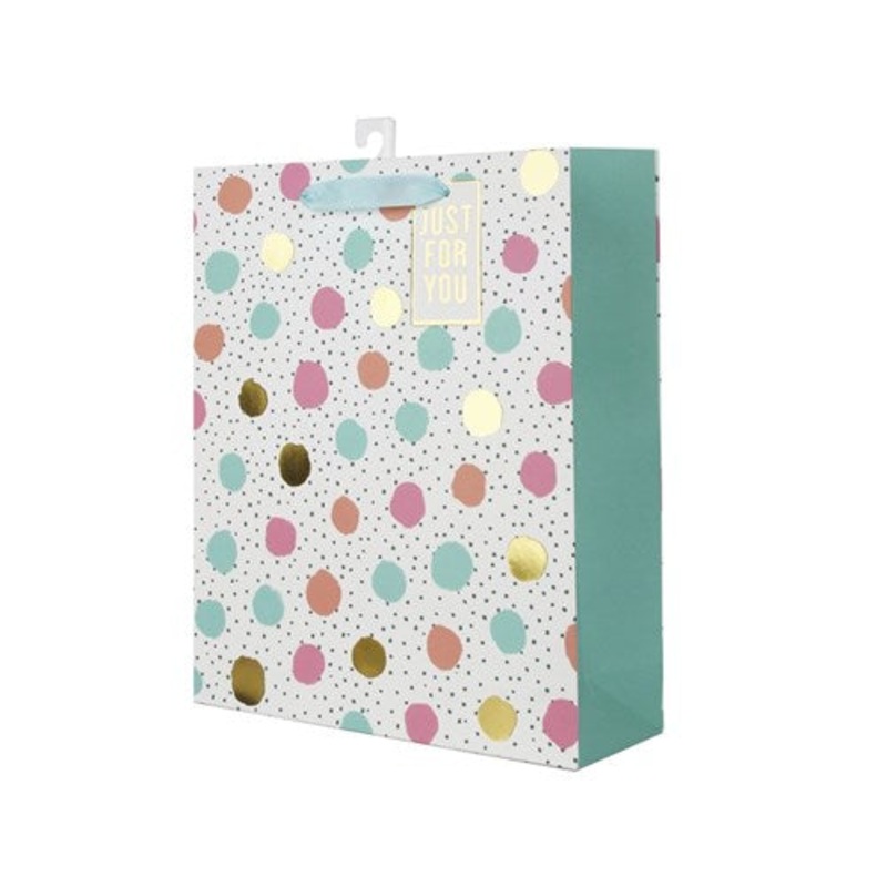 Polka Dots "Just for you" bag LRG