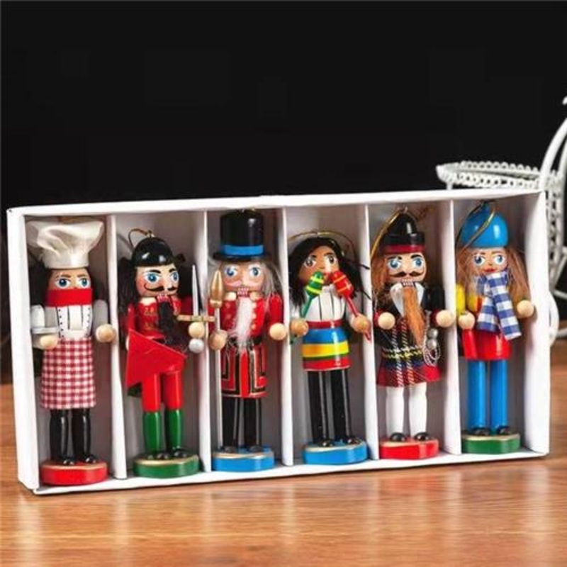 NUTCRACKER 12CM 6ASST MULTICULTURAL