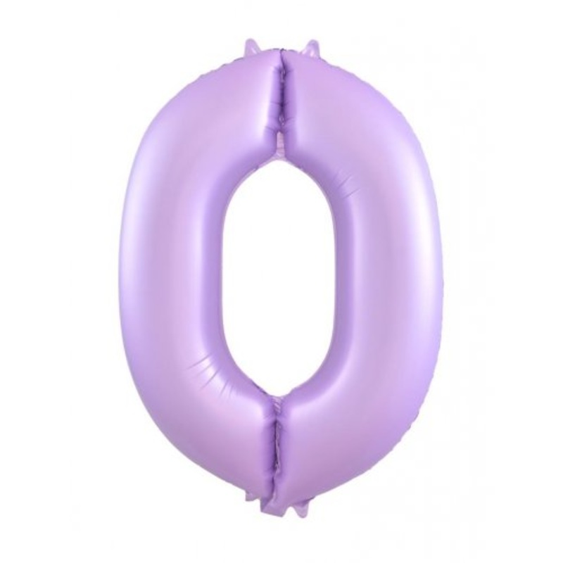 Pastel Lilac 0 Foil Balloon 86cm