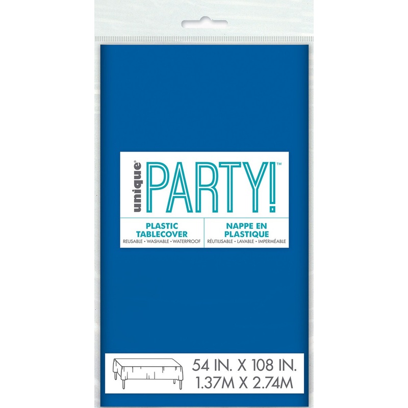 Plastic Rectangular T/C R/Blue