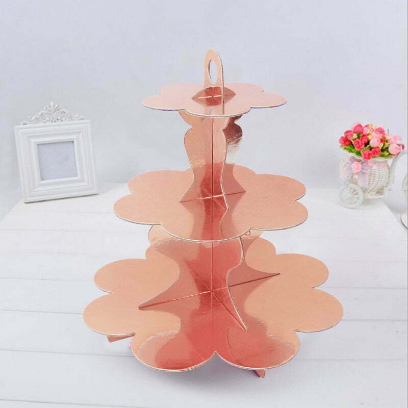 Rose gold cake Stand