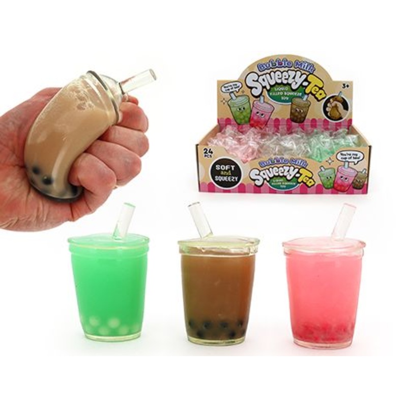 Squeeze Bubble Tea (3 Asstd) - 9.5cm