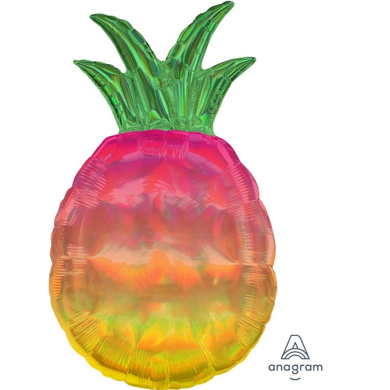 SS Holographic Iridescent Pineapple