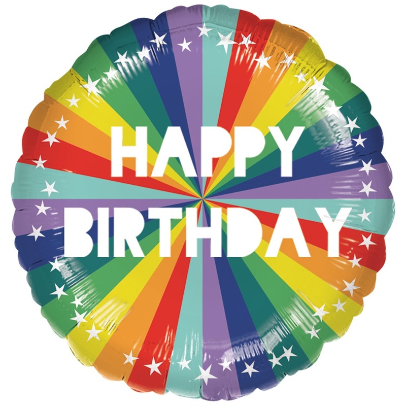 STD 45cm Rainbow HBD